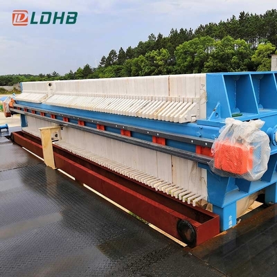 Sludge Dewatering High Efficiency Filter Press Machine For Sewage Treatment