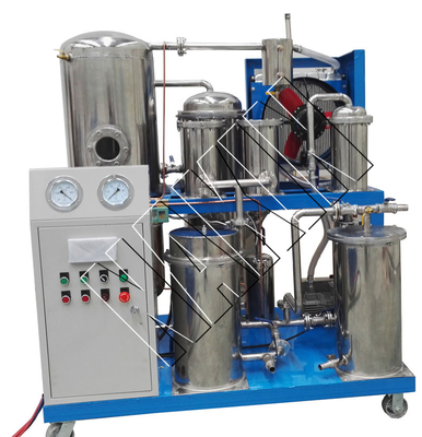 Lube Oil Lube Oil Filter High Efficient Lubricating Oil Purifier Machine