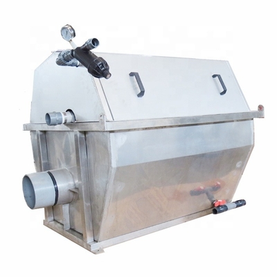 Recycling aquaculture system high quality 316L stainless steel tank drum filter for fish farming equipment or indoor koi pond